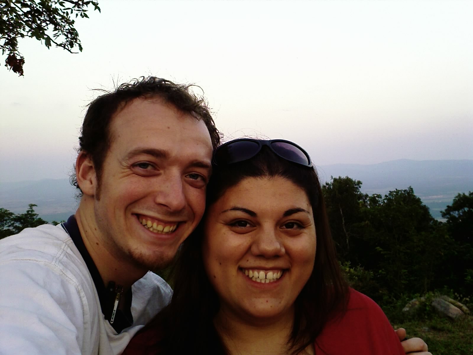 Geekheart and Gigageek on Pinnacle Mountain